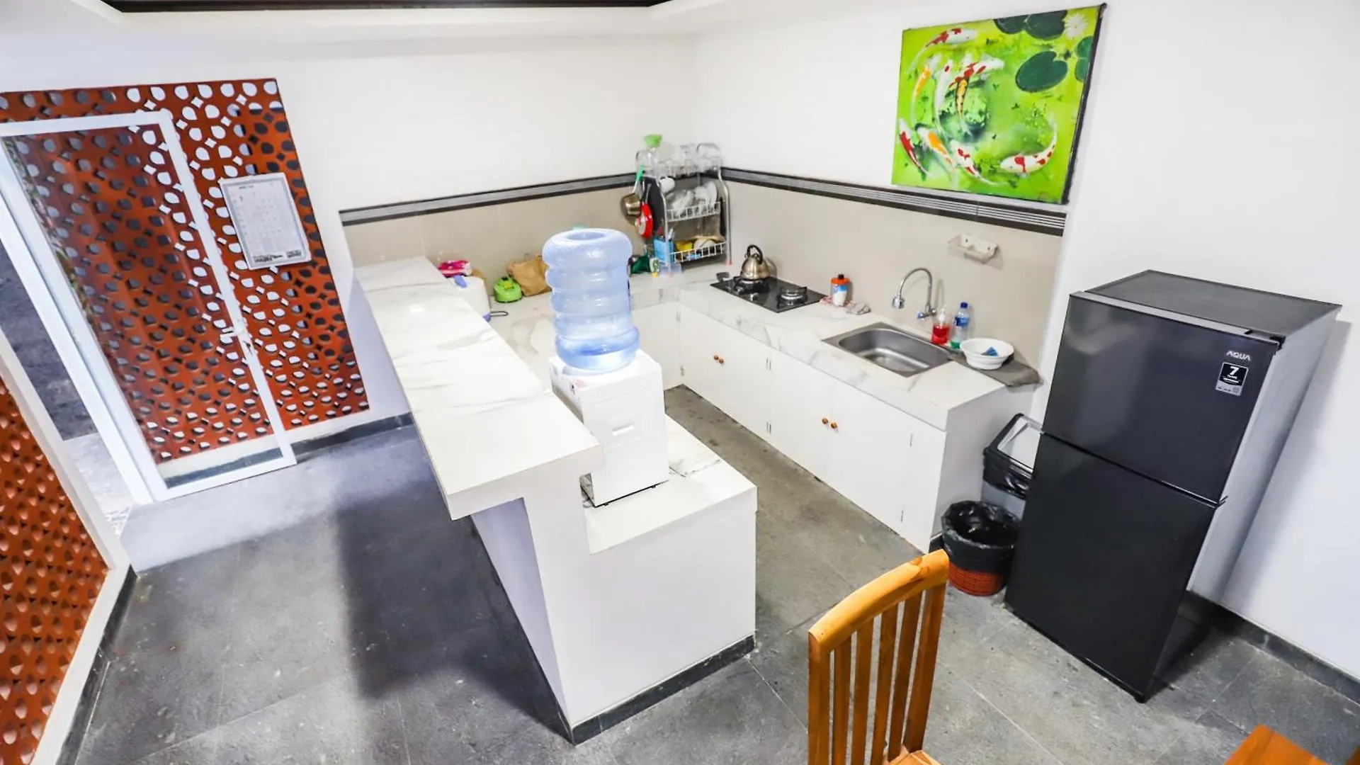 White Blue House 3 - Pvt Room, Shared Pool&Kitchen Убуд 0*,